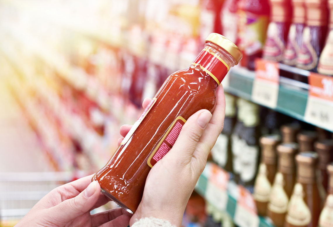 etichette per prodotti alimentari